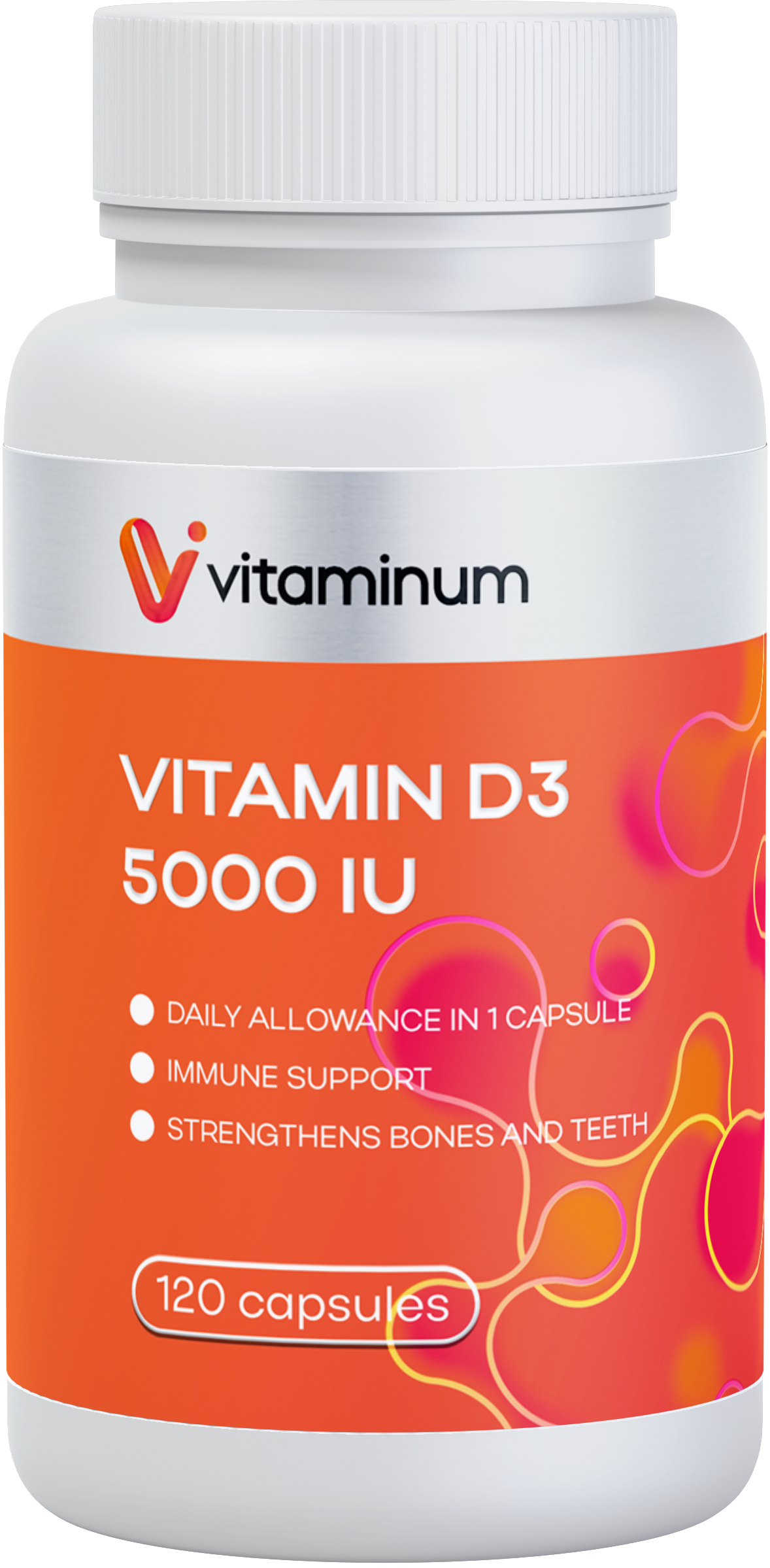  Vitaminum ВИТАМИН Д3 (5000 МЕ) 120 капсул 260 мг  в Стрежевое